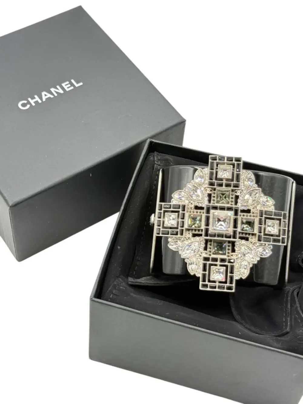 Chanel Maltese Cross Resin Cuff Bracelet – Fall 2011